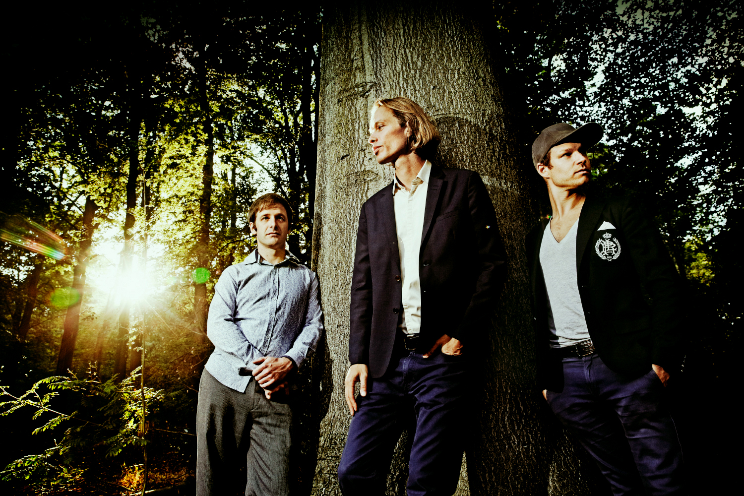  Publiciteitsfoto voor Brits/Scandinavische jazzgroep 'Phronesis'  