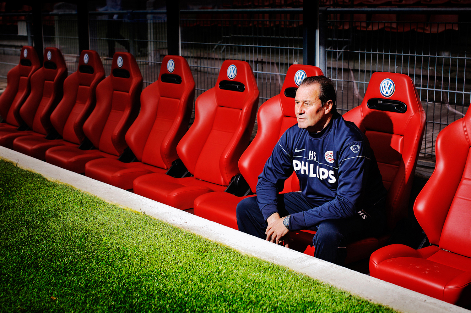  Voetbal trainer Huub Stevens voor lifestyle magazine 