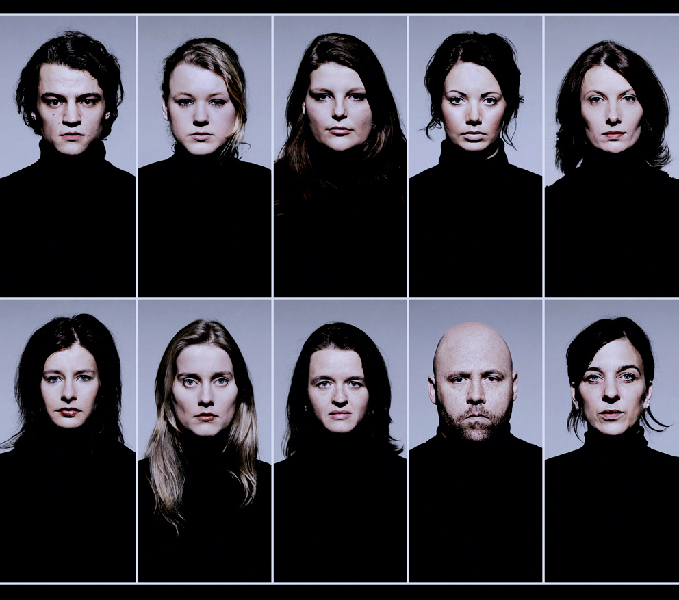  Publiciteitsfoto voor Theatervoorstelling 'De Tien Gezworenen' (concept en uitvoering) 
