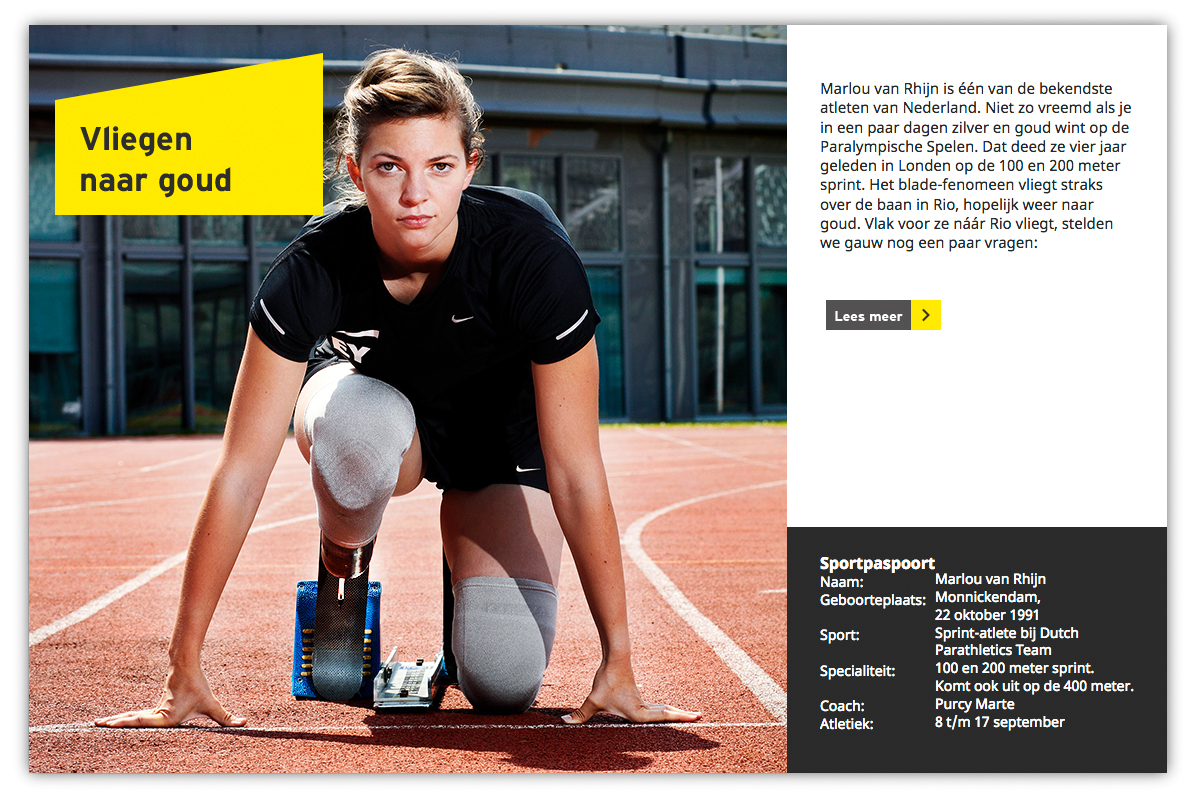  Publiciteitsfoto's in het kader van Olympiche Spelen. 