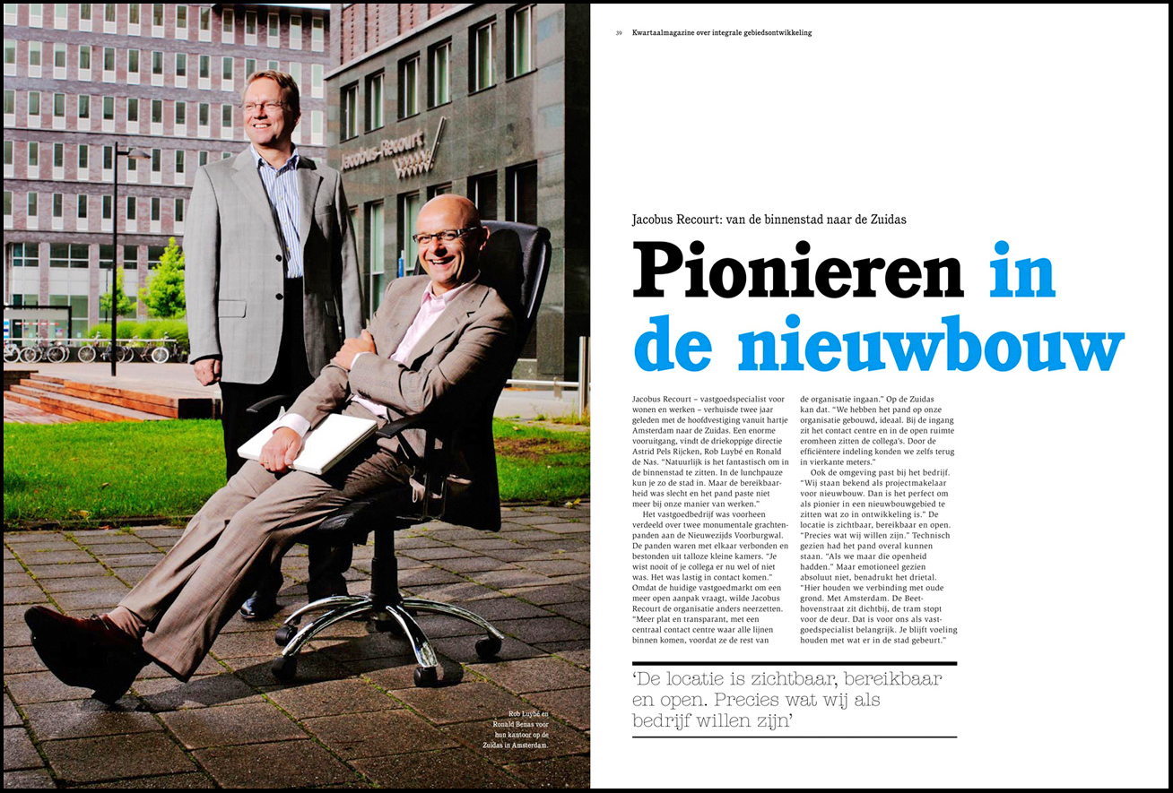  Bouwfonds Property Development voor corporate magazine NAW. 